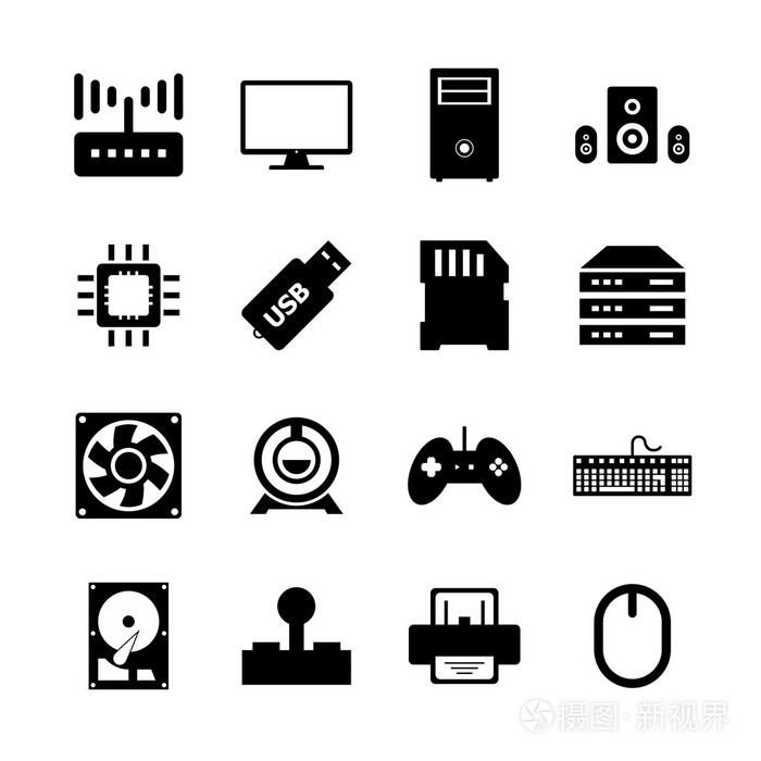 計算機硬件圖標與電子產(chǎn)品 技術(shù)開發(fā)與銷售的雙重引擎